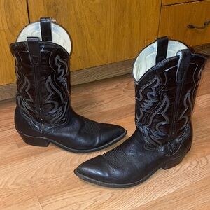 Black Western Cowboy Boots